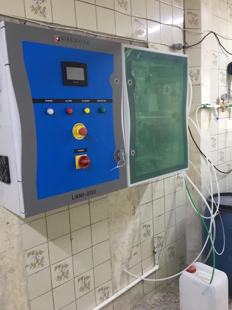 HClO production and bottling — Iraq (3)